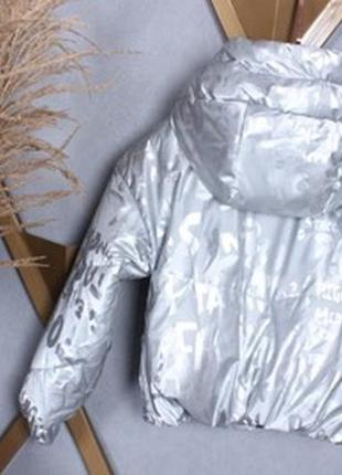 Куртка девчачья демисезонная принт медвежата р.подростковый 7-12 лет(122-152 см) amodeski - это мода и стиль2 фото