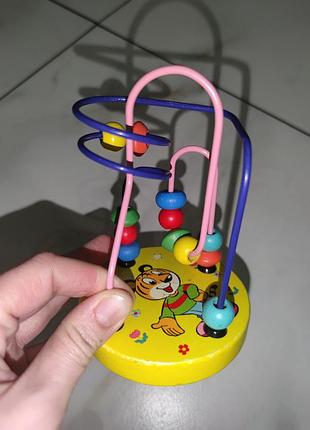 Пальчиковый лабиринт игрушка детская развивающая