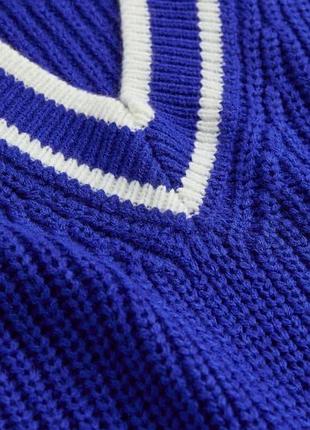 Вязаный жилет h&m 2