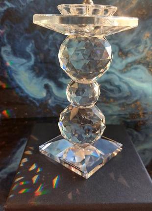 Кристаллический подсвечник от swarovski