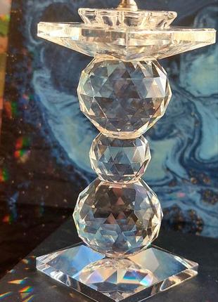 Кристаллический подсвечник от swarovski