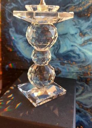 Кристаллический подсвечник от swarovski