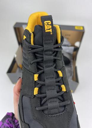 Ботинки caterpillar crail sport mid p725600, оригинальные ботинки кет черные мужские5 фото