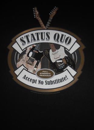 Футболка status quo accept no substitute! tour 2016/рок мерч3 фото