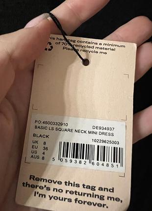 Новое! облегающее платье мини missguided 5