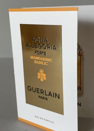 Aqua allegoria mandarine basilic forte edp 1.0 ml