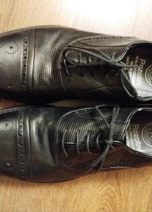 Туфли кожаные rozolini 44 размер
