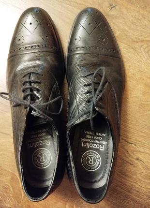 Туфли кожаные rozolini 44 размер