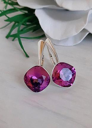 Сережки swarovski