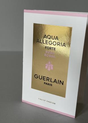 Aqua allegoria forte rosa rossa от guerlain edp 1.0 ml