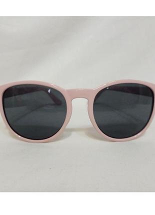 Сонцезахисні окуляри ретро вінтаж оправа пудрового кольору+подарунок1 фото