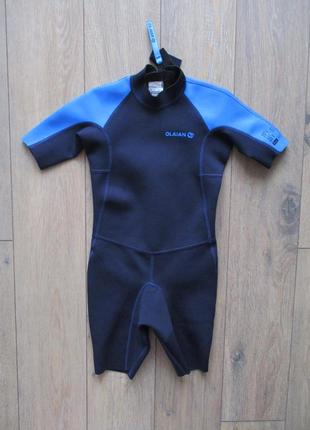 Decathlon olaian (125-132) гидрокостюм неопреновый детский1 фото