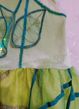 Карнавальное платье принцессы ремень на 5-6 лет рост 110-116 см disney3 фото