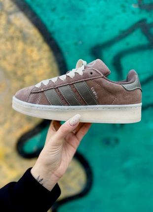 Классные кроссовки adidas campus 00s brown шоколадные унисекс 36-45 р