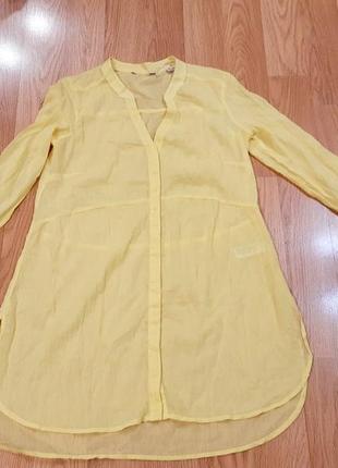 Блузка блуза рубашка размер 42-44 и 48-50 наш tchibo тсм4 фото