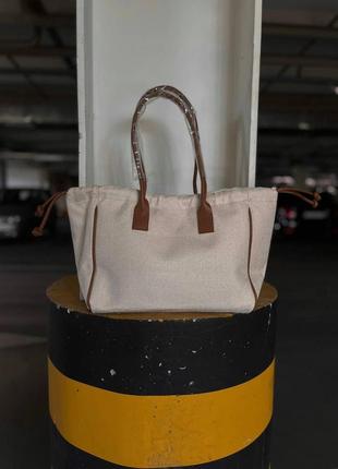 Сумка celine shopper beige9 фото