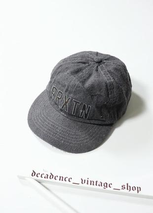 Вінтажна кепка від скейт-бренду brixton. american vintage patchwork skate y2k huf stussy dickies carhartt wip снепбек тракер пʼятипанелька