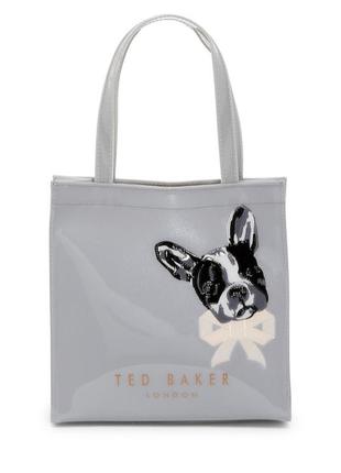 Сумка-шопер велика ікона ted baker із собакою2 фото