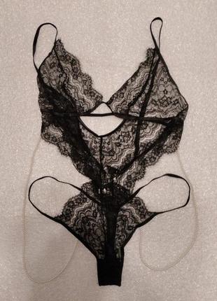 Кружевное секси боди hunkemoller5 фото