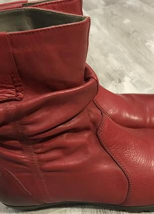 Сапоги ботинки шкіряні утеплені marc черевики високі зимові marc art of walking натуральна шкіра  німеччина оригінал розмір 39 чоботи кожа