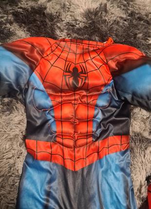 Новогодний карнавальный костюм пеловек паук spider man