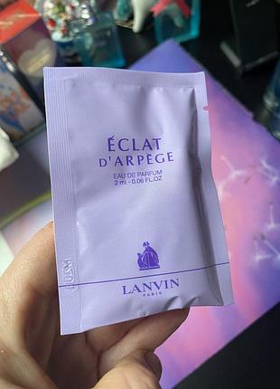 Lanvin eclat d`arpege eau de parfum 2ml