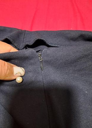 Женская мини юбка суперстрейч с бусинками5 фото