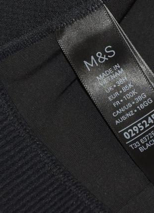 Фирменный, комфортный бюстгальтер, топ для фитнеса m&s (eu 85k) большой объём5 фото