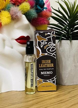 Оригинальный миниатюрный парфюм парфюм парфюмированная вода memo irish leather1 фото