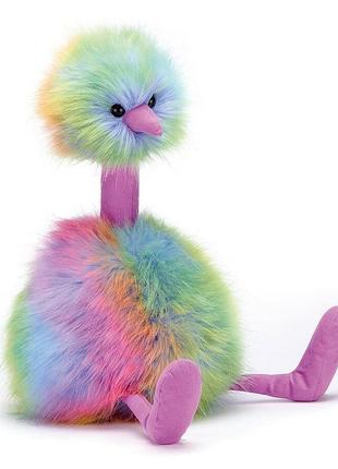 Игрушка мягкая jellycat pompom rainbow  medium