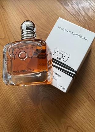 Женские духи armani in love with you (тестер) 100 ml.