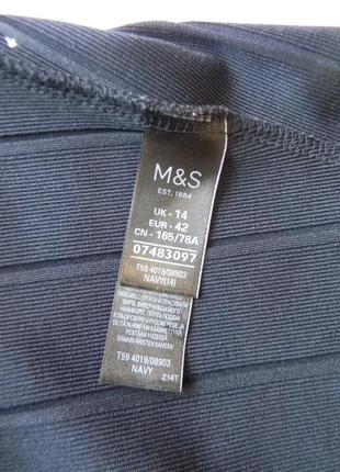 Спідниця міді рибка marks & spencer р.42/xl4 фото