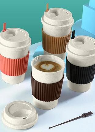 Чашка для кави, пластикова чашка, стакан для кави2 фото