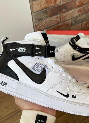 Чоловічі кросівки nike air force 1’07lv8 ultra hight white3 фото