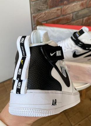 Чоловічі кросівки nike air force 1’07lv8 ultra hight white10 фото