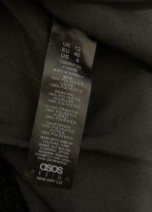 Asos черное велюровое платье, платье вечернее10 фото