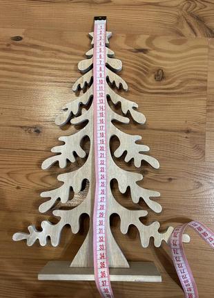 Елочка новогодняя деревянная