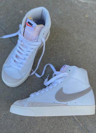 Високі кеди nike blazer2 фото