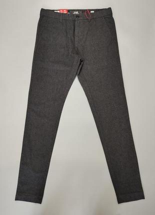 Мужские стильные зауженные брюки брюки брюки slim fit s.oliver, р.m/l3 фото