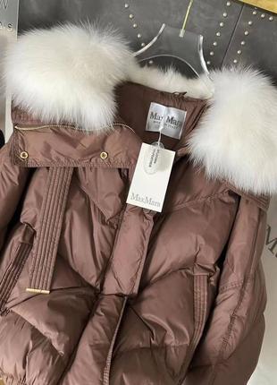 Куртка пуховик max mara макс мара4 фото