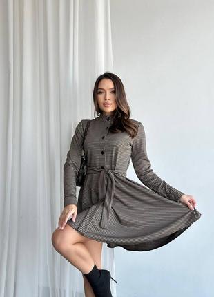 Сукня міні кльош 7