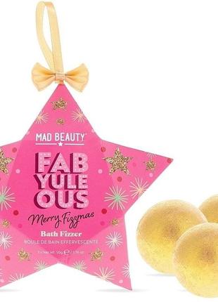 Набір бомбочок для ванни mad beauty fabyuleous