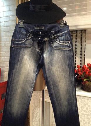 Джинсы модные singll