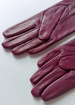 Симпатичные кожаные женские перчатки marks & spencer3 фото