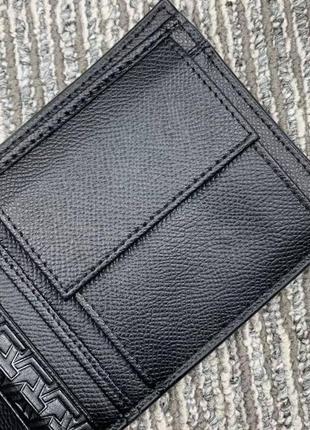 Кошелек Tommy hilfiger мужской черный портмоне на подарок4 фото