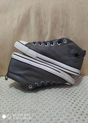 Кожаные кеды converse al star2 фото