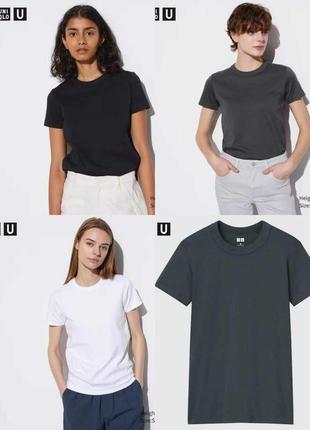 Акція! базова футболка uniqlo u1 фото
