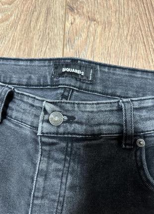 Продам джинсы мужские dsquared2 размер 34/32 серые3 фото