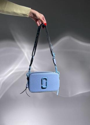 Женская сумка marc jacobs the snapshot blue