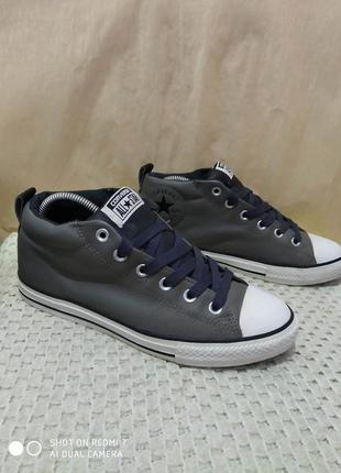 Кожаные кеды converse al star